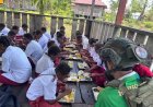 TNI Satgas Pamtas Yonif 733/Masariku Gelar Program ‘Masariku Peduli Gizi’: Kepedulian Nyata untuk Masa Depan Anak Papua